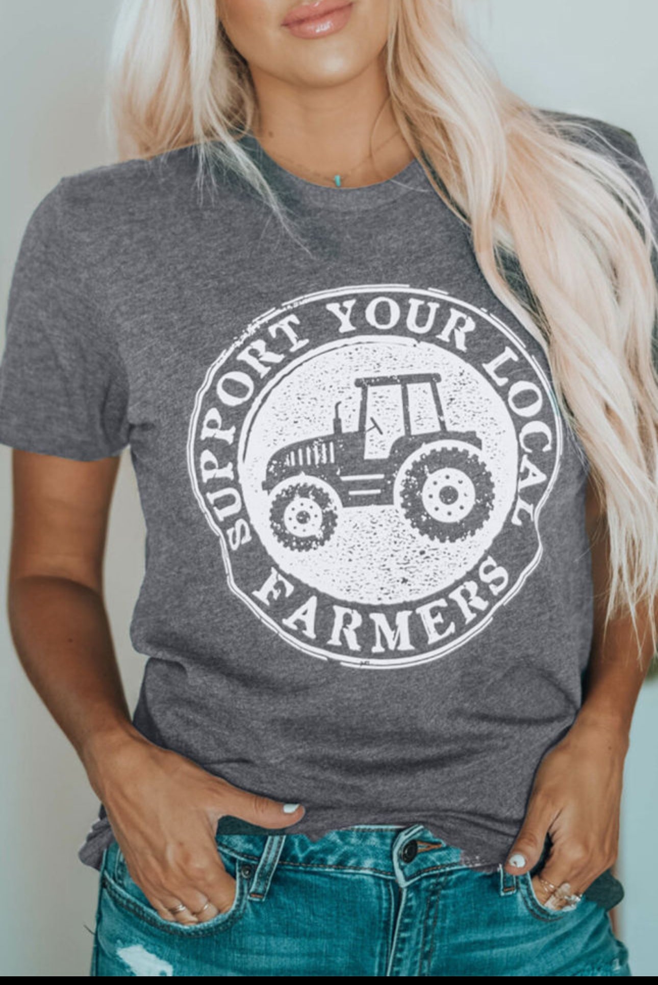 Support your local farmer tee