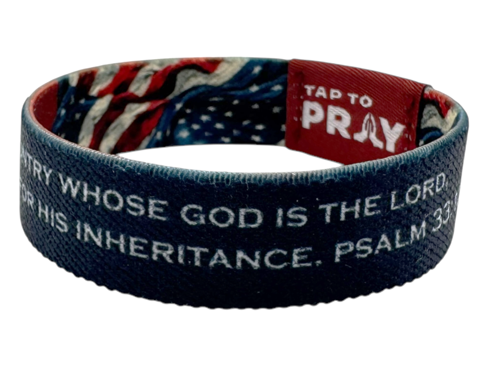 Tap To Pray™ Wristbands - Patriot