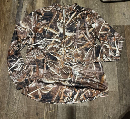 Women’s Camo 1//4 zip