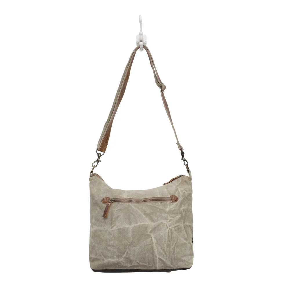 Myra Double Zipper Shoulder Bag