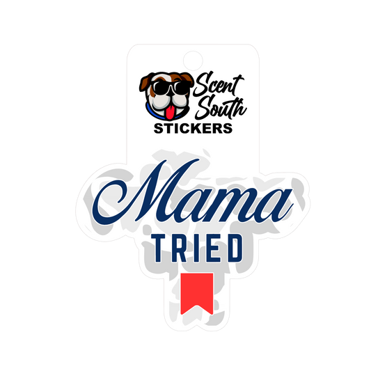 Mama tried ice camo - Sticker