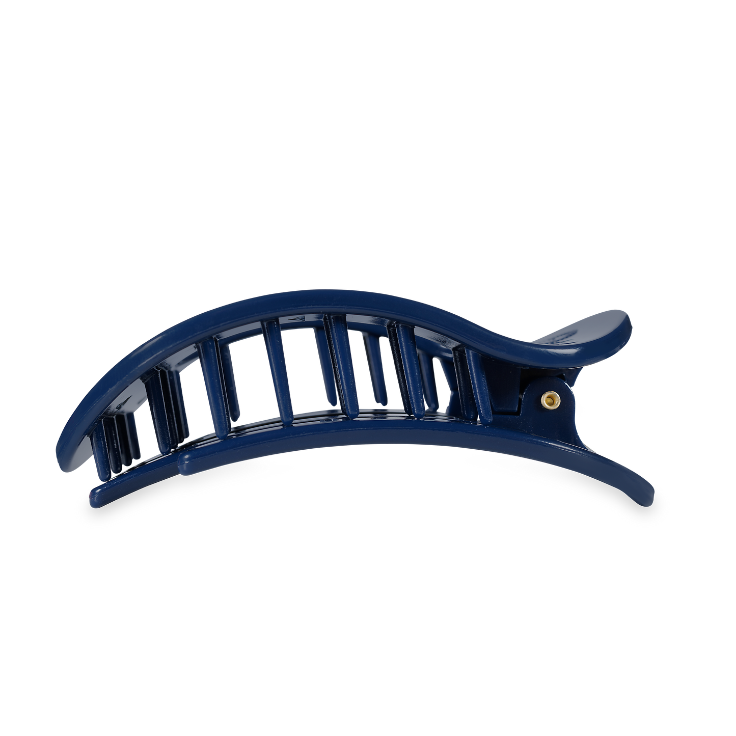 Flat Round Hair Clip | Large | Atlanta Braves